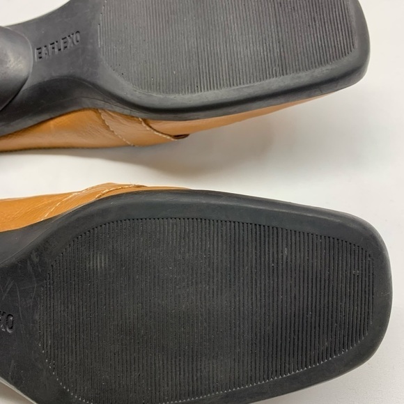 Enzo Angiolini Leather Mules Camel Colour Size 6 M - Picture 9 of 9